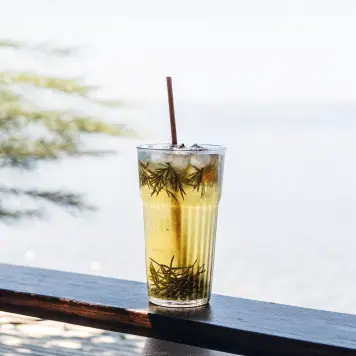 Herbal Tea with Lotus Heart