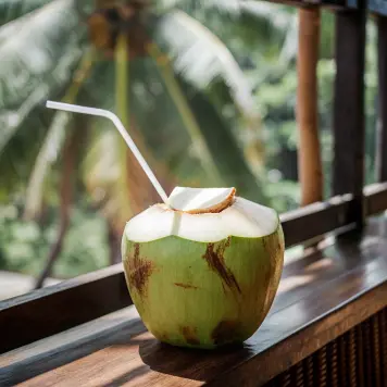 Fresh Coconut Water (Nam Maphrao)