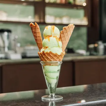 Bastani Sonnati (Persian Ice Cream)