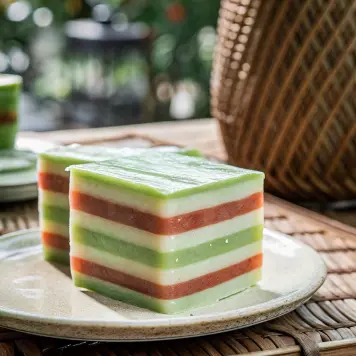 Bánh Da Lợn (Steamed Layer Cake)
