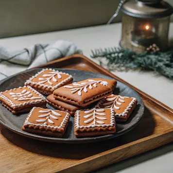 Medovníky (Honey Gingerbread Cookies)