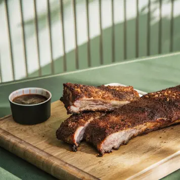 Memphis-style Dry-Rub Ribs
