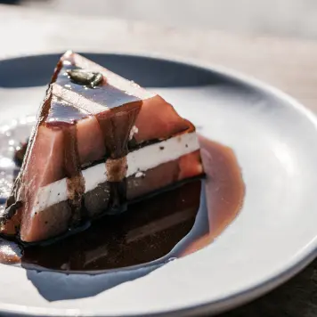 Dulce de papaya con queso