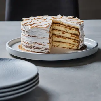 Kvæfjordkake (World's Best Cake)