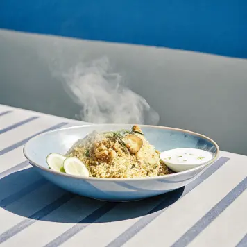 Khao Mok Gai (Thai Chicken Biryani)