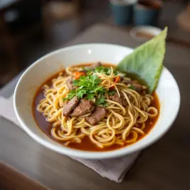 Beef noodle soup