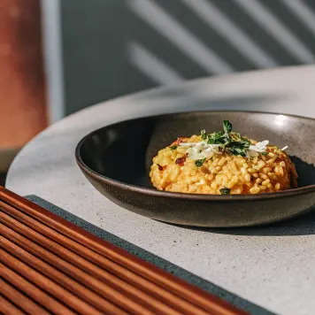 Saffron Risotto (Luzerner Safranrisotto)
