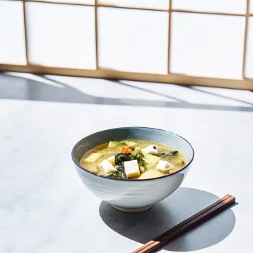Miso Soup with Local Ingredients