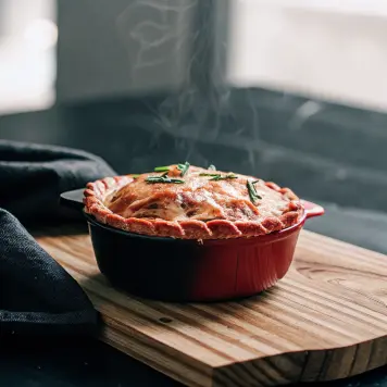 Pork and Chive Meat Pie