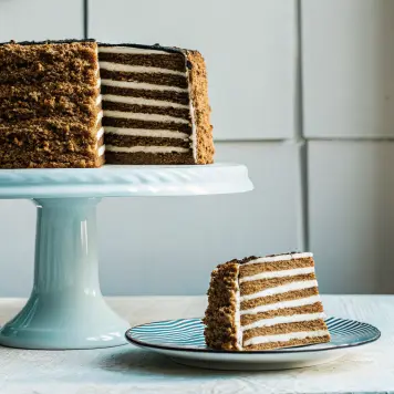 Medovik (Russian Honey Cake)