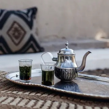 Moroccan mint tea