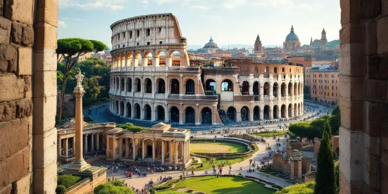 Rome, Italy - Colosseum and Roman Forum cover photo