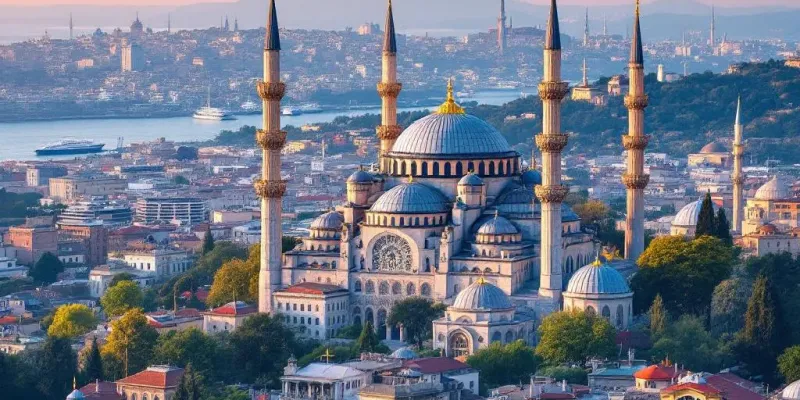 Istanbul, Turkey - Blue Mosque and Hagia Sophia cover photo