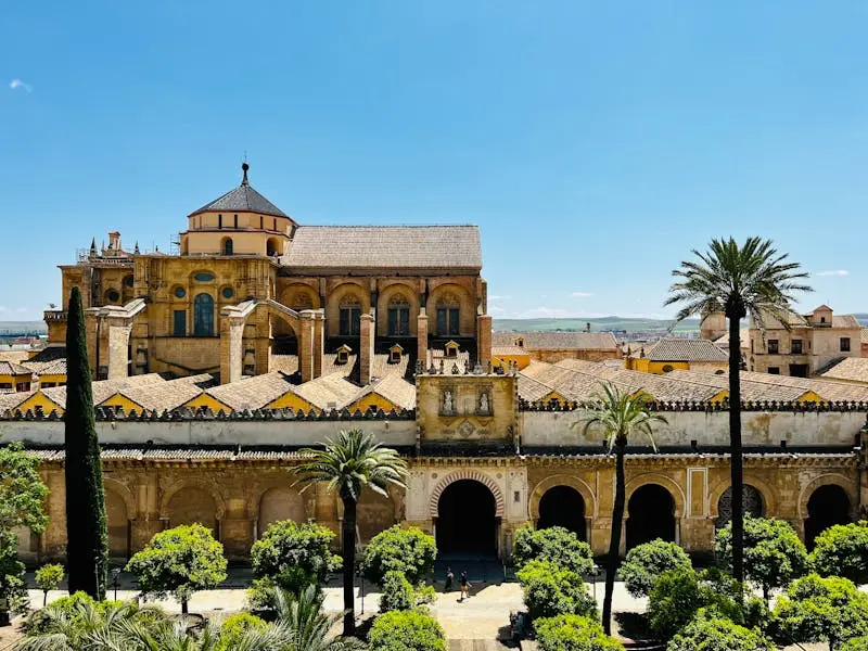 Stunning view of the iconic Mezquita in Córdoba, showcasing its grandeur and historic Islamic architecture.